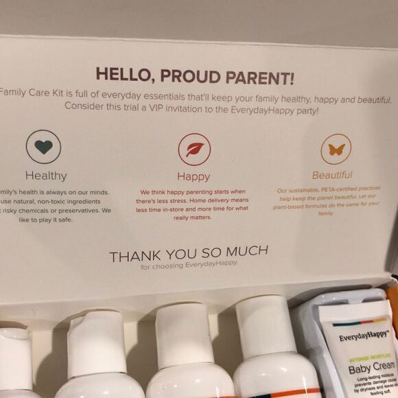 Everyday Happy Family Care Kit Sample Box - Picture 8 of 8